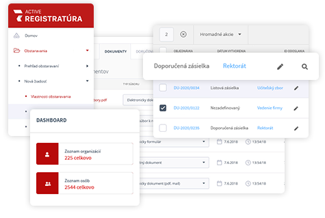 ActiveRegistratúra